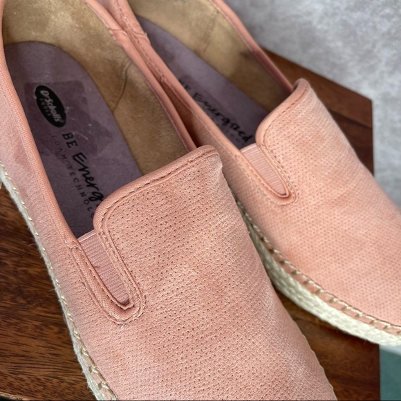 Dr  Scholls Faux Suede “Far Out” Platform Espadrille Sip-On Size 10M - Picture 9 of 15